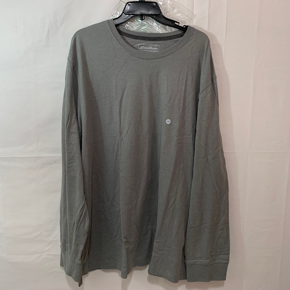 Eddie Bauer Legend Wash Pro Long Sleeve T-Shirt in Grey Size XXXL - Picture 1 of 5